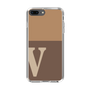 Slim Protection Case［ Original - initial two tone - V brown ］