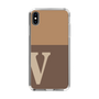 Slim Protection Case［ Original - initial two tone - V brown ］