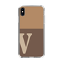 Slim Protection Case［ Original - initial two tone - V brown ］