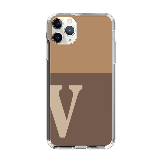 Slim Protection Case［ Original - initial two tone - V brown ］