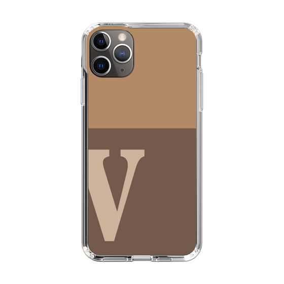 Slim Protection Case［ Original - initial two tone - V brown ］