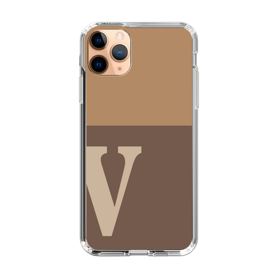 Slim Protection Case［ Original - initial two tone - V brown ］
