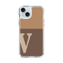 Slim Protection Case［ Original - initial two tone - V brown ］