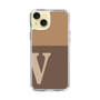Slim Protection Case［ Original - initial two tone - V brown ］