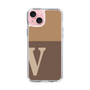Slim Protection Case［ Original - initial two tone - V brown ］