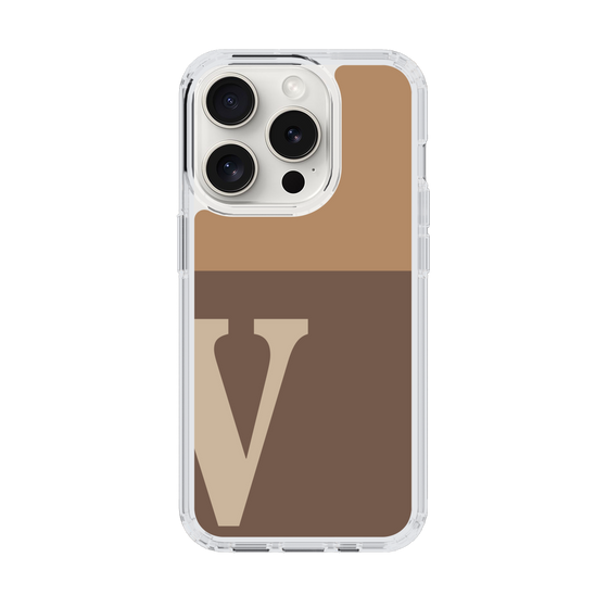Slim Protection Case［ Original - initial two tone - V brown ］