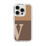 Slim Protection Case［ Original - initial two tone - V brown ］