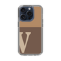 Slim Protection Case［ Original - initial two tone - V brown ］