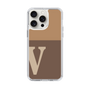 Slim Protection Case［ Original - initial two tone - V brown ］