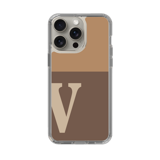 Slim Protection Case［ Original - initial two tone - V brown ］