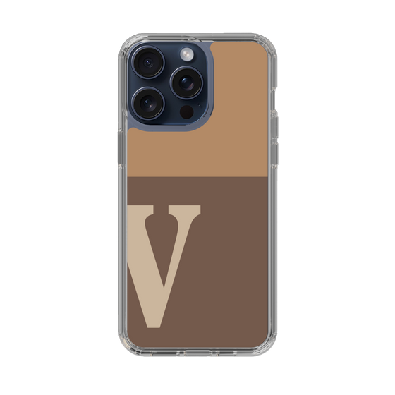 Slim Protection Case［ Original - initial two tone - V brown ］