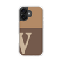 Slim Protection Case［ オリジナル - initial two tone - V brown ］