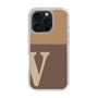 Slim Protection Case［ オリジナル - initial two tone - V brown ］