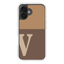 Slim Protection Case［ オリジナル - initial two tone - V brown ］