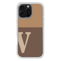 Slim Protection Case［ オリジナル - initial two tone - V brown ］