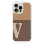 Slim Protection Case［ オリジナル - initial two tone - V brown ］