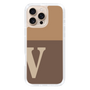 Slim Protection Case［ オリジナル - initial two tone - V brown ］