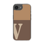 Slim Protection Case［ Original - initial two tone - V brown ］