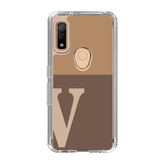 Slim Protection Case［ Original - initial two tone - V brown ］