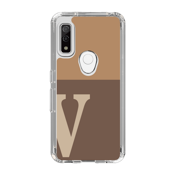 Slim Protection Case［ Original - initial two tone - V brown ］