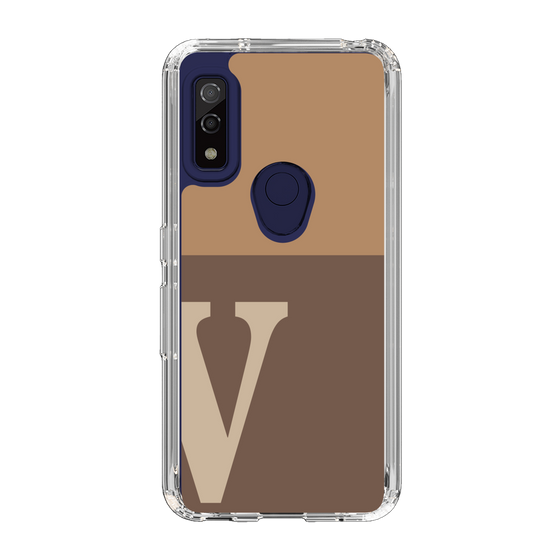 Slim Protection Case［ Original - initial two tone - V brown ］
