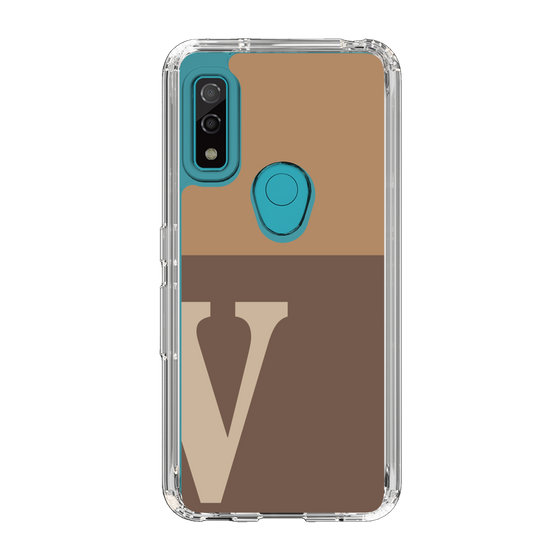 Slim Protection Case［ Original - initial two tone - V brown ］