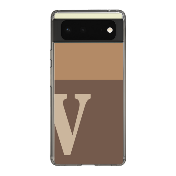 Slim Protection Case［ Original - initial two tone - V brown ］