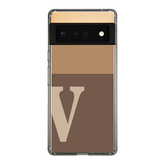 Slim Protection Case［ Original - initial two tone - V brown ］