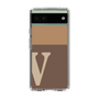 Slim Protection Case［ Original - initial two tone - V brown ］