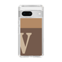 Slim Protection Case［ Original - initial two tone - V brown ］