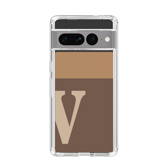 Slim Protection Case［ Original - initial two tone - V brown ］