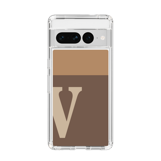 Slim Protection Case［ Original - initial two tone - V brown ］