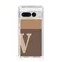 Slim Protection Case［ Original - initial two tone - V brown ］