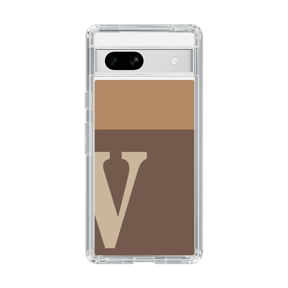 Slim Protection Case［ Original - initial two tone - V brown ］