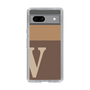 Slim Protection Case［ Original - initial two tone - V brown ］