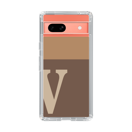 Slim Protection Case［ Original - initial two tone - V brown ］