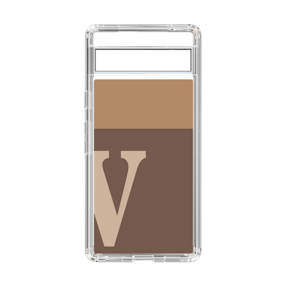 Slim Protection Case［ Original - initial two tone - V brown ］