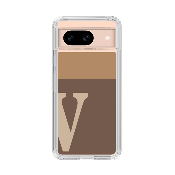 Slim Protection Case［ Original - initial two tone - V brown ］
