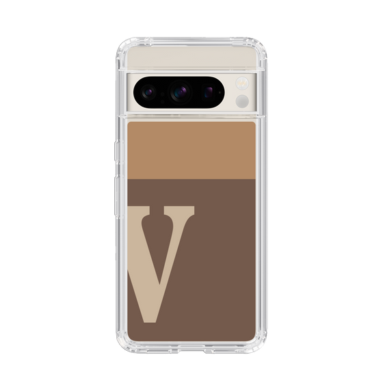 Slim Protection Case［ Original - initial two tone - V brown ］