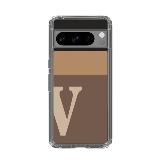 Slim Protection Case［ Original - initial two tone - V brown ］