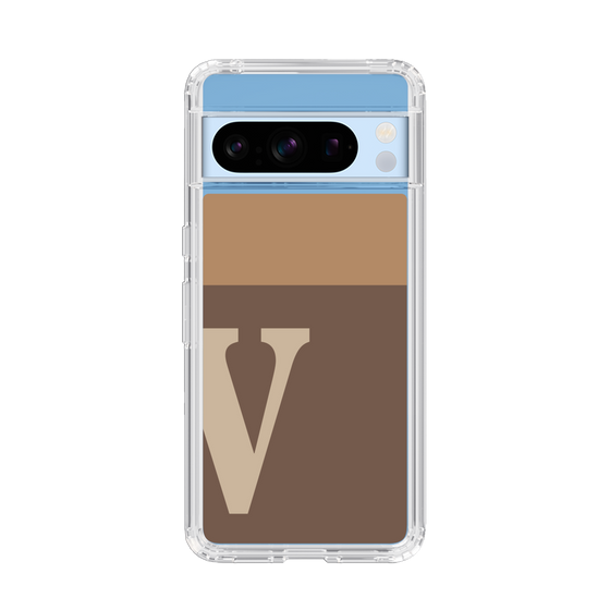 Slim Protection Case［ Original - initial two tone - V brown ］