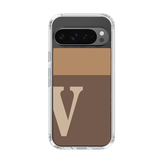 Slim Protection Case［ Original - initial two tone - V brown ］