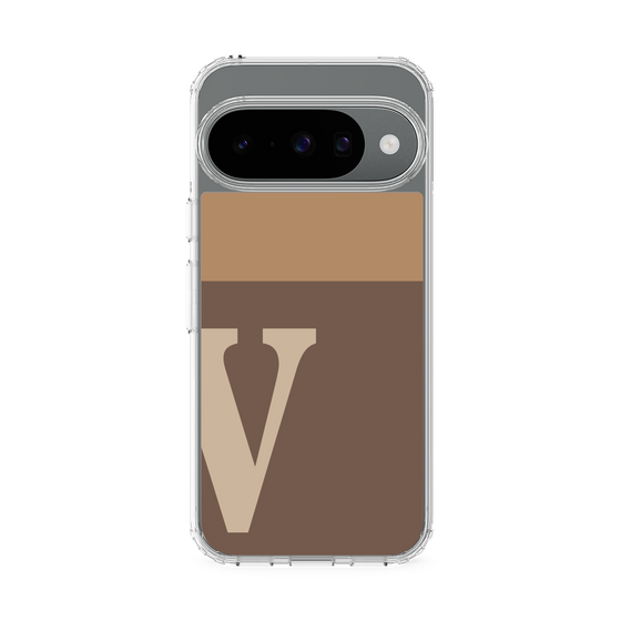 Slim Protection Case［ Original - initial two tone - V brown ］