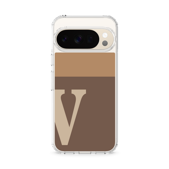 Slim Protection Case［ Original - initial two tone - V brown ］