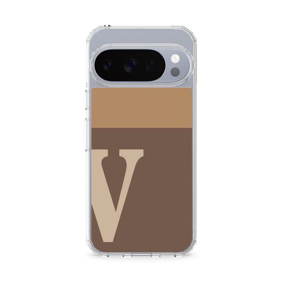 Slim Protection Case［ Original - initial two tone - V brown ］