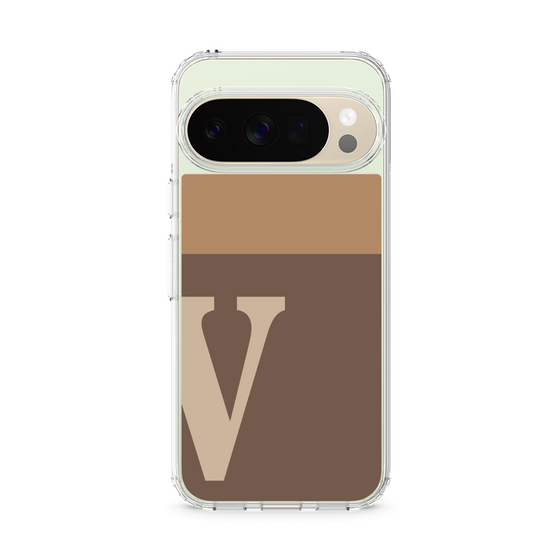 Slim Protection Case［ Original - initial two tone - V brown ］