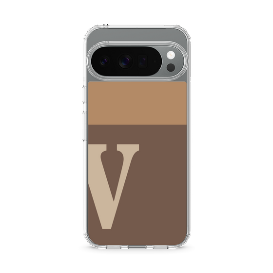 Slim Protection Case［ Original - initial two tone - V brown ］