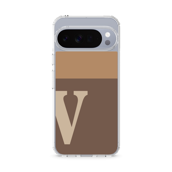Slim Protection Case［ Original - initial two tone - V brown ］