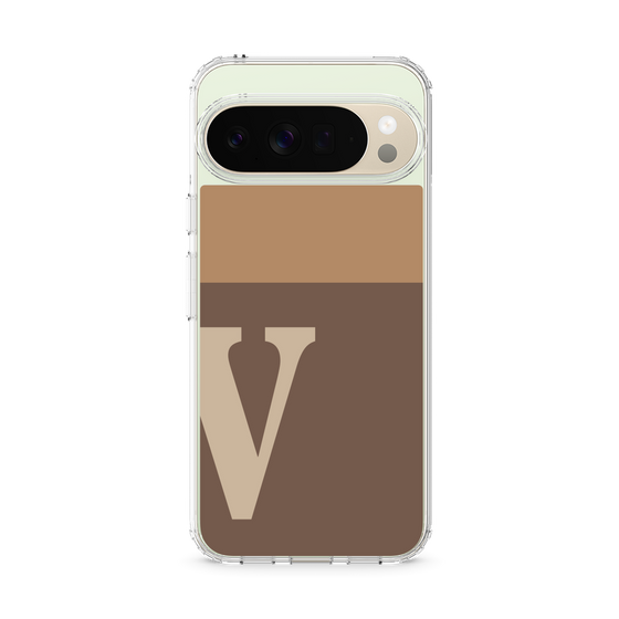 Slim Protection Case［ Original - initial two tone - V brown ］