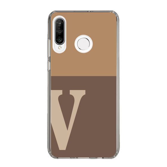 Slim Protection Case［ Original - initial two tone - V brown ］